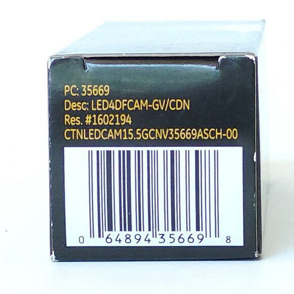 VINTAGE GE STYLE LIGHTBULB Warm Candle Light 40W Dimmable Amber Glass BNIP - Picture 7 of 7